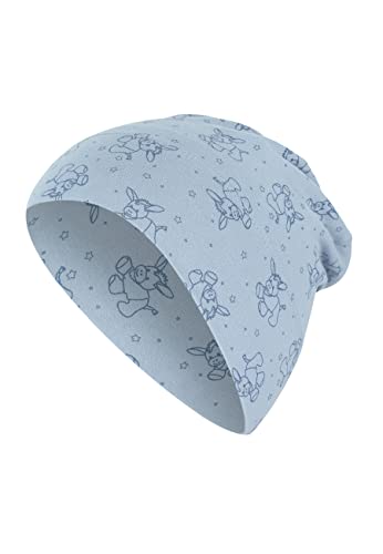 Sterntaler Chłopięca GOTS czapka typu beanie, jasnoniebieska, 37