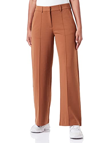 ICHI Damskie spodnie biznesowe IHKATE SUS Office Wide PA, 181031/Toffee, M