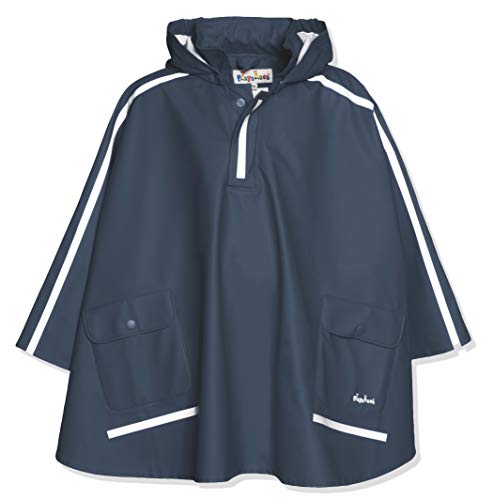 Playshoes 408568 Płaszcz przeciwdeszczowy Uniseks - dzieci, 11 - Marine, 128