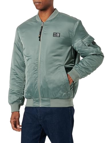 Q/S by s.Oliver Męska kurtka outdoorowa, Niebieski zielony, S