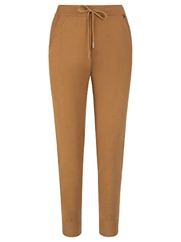 ApartFashion Spodnie damskie (z dzianiny) spodnie z dzianiny, wielbłąd, normalny