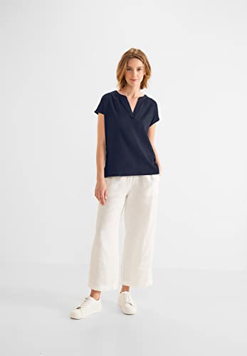 Street One T-shirt damski, Deep Blue, 38