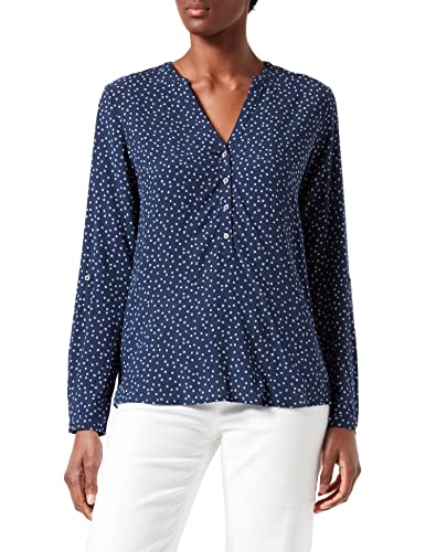 ESPRIT Damska bluzka 990EE1F317, 403/granatowa 4, standardowa