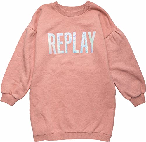 Replay Dziewczęca sukienka SG3618, 152 Peach Melange, 14A