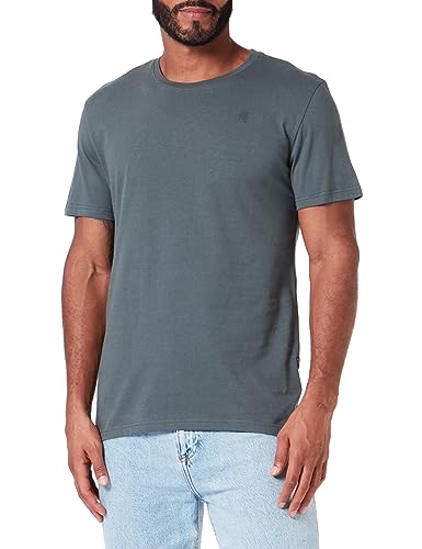 G-STAR RAW Męski T-Shirt Base-s R T S/SG-STAR RAW Męski T-Shirt Base-s R T S/S, Szary (Graphite D16411-336-996), S