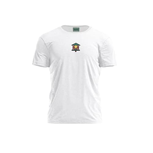 Bona Basics T-shirt męski, biały, L