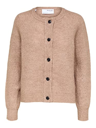 SELECTED FEMME Damski sweter Slflulu Ls Knit Short Cardigan B Noos, Amphora, XS