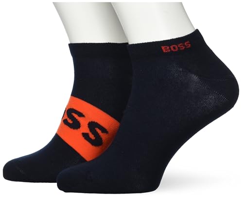 BOSS Skarpety męskie (2 sztuki), Dark Blue407, 39-42 EU