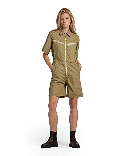 G-STAR RAW Kombinezon damski z zamkiem błyskawicznym, Grün (Fresh Army Green A790-9822), L