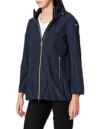 Geox W NAYOMI LONG JKT kurtka damska, niebieski (Gothic Blue F4491), 34