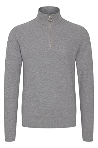 CASUAL FRIDAY Sweter męski, 50813/Light Grey Melange, M