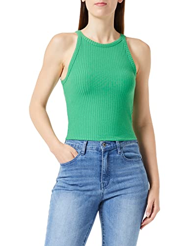 ONLY Damski ONLEMMA S/L JRS Top, Vibrant Green, M, Vibrant Green, M
