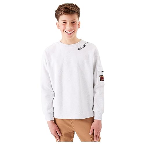 Garcia Kids Bluza chłopięca, White Melee (625), 158