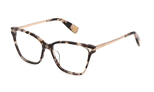 Furla VFU581 Okulary, brązowy/Pink Havana, 54 damskie, Brown/Pink Havana, 54