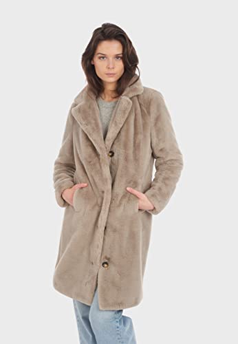 Oakwood Cyber Płaszcz, ciemny beżowy, XXL Kobiety, ciemny be?, XXL