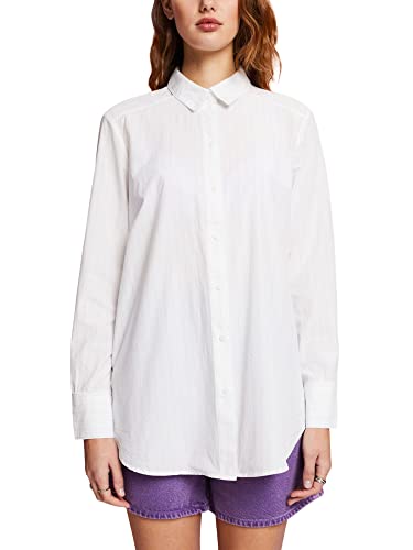 ESPRIT Damska 033EE1F329 bluzka, 102/WHITE 3, M, 102/White 3, M