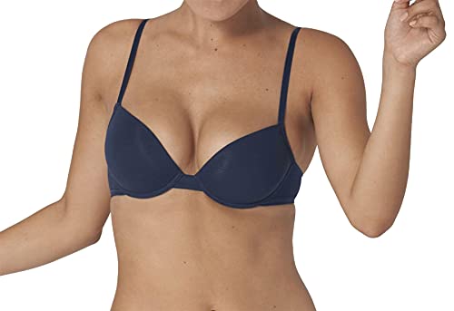 Sloggi Damski biustonosz sloggi 24/7 100 WHP, Blue - Light Combination, 75B