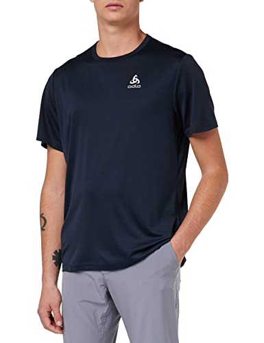 Odlo Męski T-shirt CARDADA z okrągłym dekoltem, ciemny szafir, M