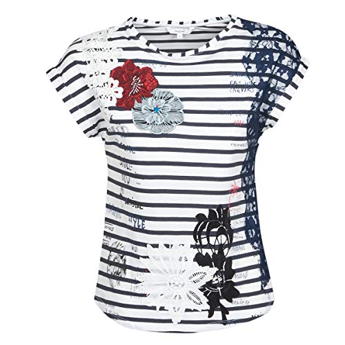 Desigual TS_Refresh Koszulka damska, Biały (Biały 1000), XS