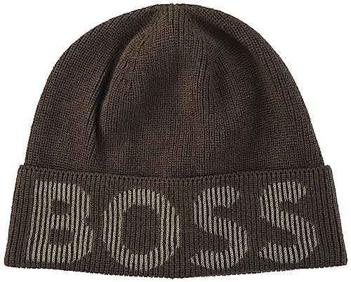 BOSS Czapka męska Lamico Beanie, Open Green361., jeden rozmiar