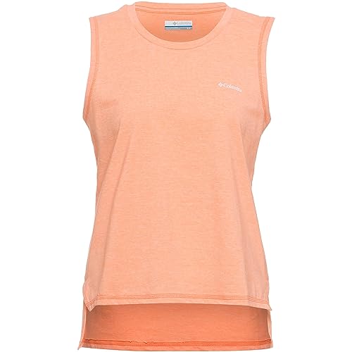 Columbia Damska koszulka bez rękawów Sun Peach Heather, S, brzoskwiniowy wrzos, S