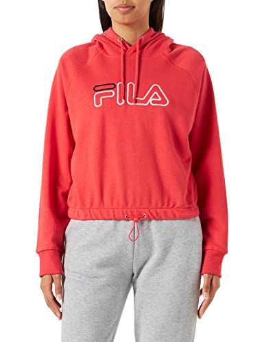 FILA Damska bluza z kapturem Sarena Cropped, Cayenne, XL, Cayenne, XL