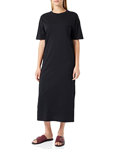 VERO MODA Sukienka damska VMMOLLY SS Oversize Calf Dress Tall, czarny, S