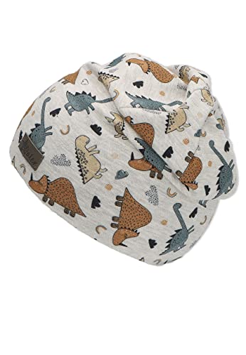 Sterntaler Beanie Donolo Czapka, Silber, 45 Chłopiec, silber, 45