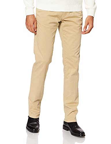 Tommy Hilfiger Denton Th Flex Fine Twill GMD spodnie męskie, Pustynna opalenizna, 33W / 34L