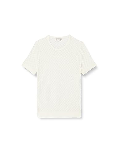 Sidona Damski sweter z dzianiny 10430503, wełniany biały, XL, biały (wollweiss), XL