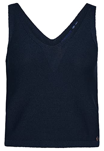 Superdry Vintage Knit Vest Koszulka damska, Eclipse Navy, 40