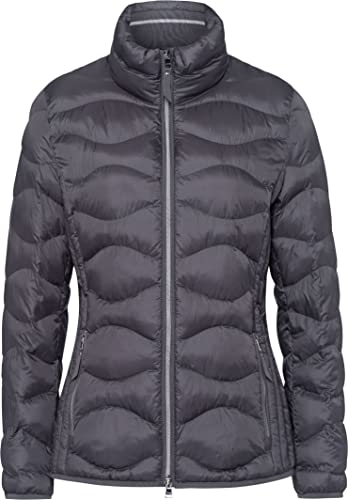 BRAX Damska kurtka Bern BLUEPLAET Zero DOWN o wyglądzie puchu, pikowana kurtka, ciemnoszary (Dark Grey), 38