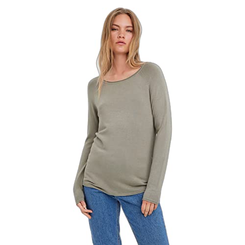 VERO MODA Damski sweter Vmnellie Glory Ls Long Blouse Ga Noos, Laurel Oak, M