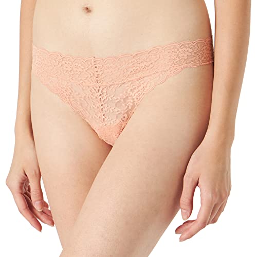 women'secret Damskie letnie majtki Helankas stringi, brzoskwiniowe nugat, XS