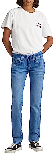 Pepe Jeans Dżinsy damskie generacji, niebieskie (denim-XV3), 30W/30L, Niebieski (Denim-xv3), 30W / 30L