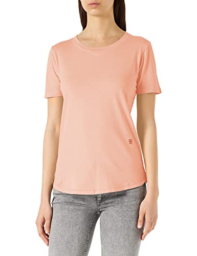 G-STAR RAW Damska koszulka Mysid Recycle Dye Optic Slim, różowy (Pink Orchid B059-b215), XS