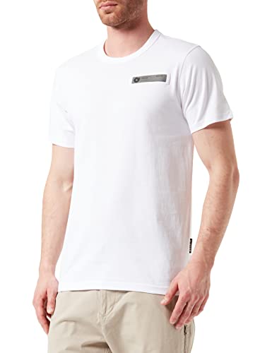 G-STAR RAW Męski t-shirt Premium Core 2.0, biały (White C336-110), XS