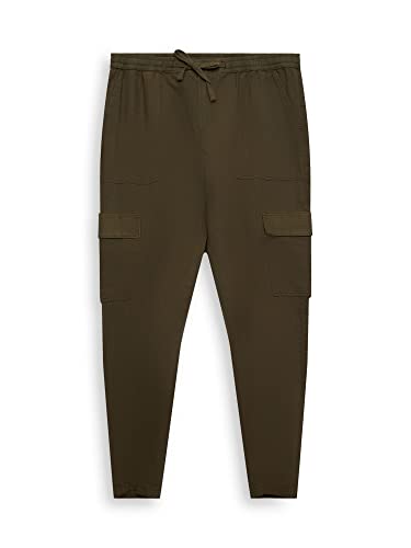 ESPRIT Damskie spodnie 033EE1B347, 350/KHAKI Green, 48/28, 350/khaki Green, 48W / 28L