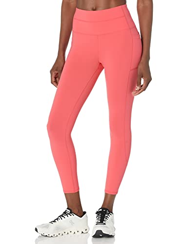 Skechers Gowalk High Waisted 7/8 legginsy do biegania, koralowe, X Small Kobiety