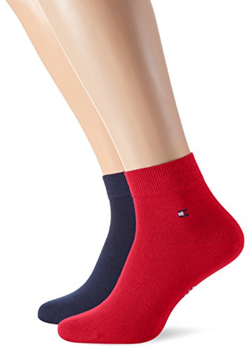 Tommy Hilfiger Męskie skarpety TH Men Quarter 2 pary, Tommy Original, 39-42 EU