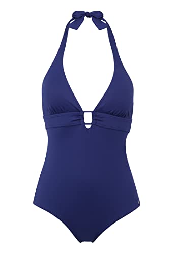 s.Oliver RED LABEL Beachwear LM Damski kostium kąpielowy piaskowy, morski, 38 PL