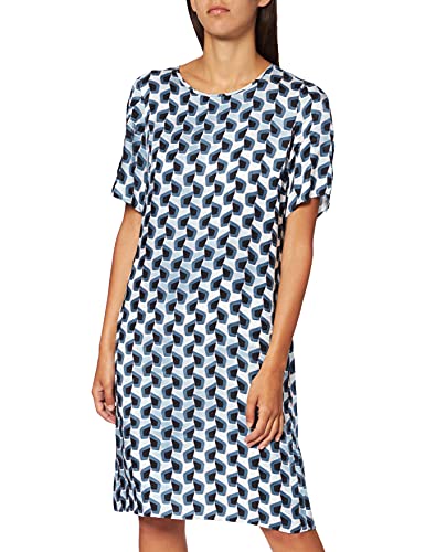 Gerry Weber Sukienka damska Kleid Gewebe, Pyłoty niebieski/różowy druck, 36