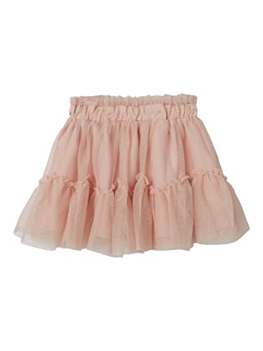 NAME IT Dziewczęca spódnica tiulowa, Rose Smoke, 110 cm