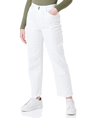 Love Moschino Damskie spodnie na co dzień, optical white, 30