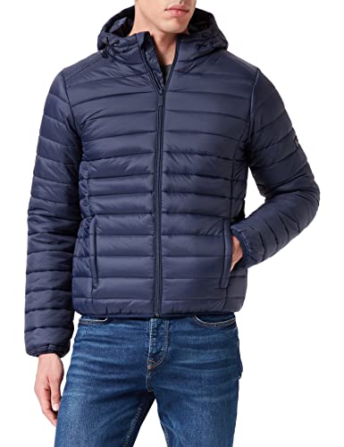 Mexx Męska kurtka puchowa z kapturem, grantowy, XL