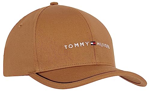 Tommy Hilfiger Czapka TH Skyline, Pustynny khaki, Rozmiar uniwersalny