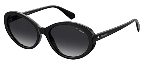 Polaroid PLD 4087/S 807 BLACK, 56, ROUND/OVAL, Polarized