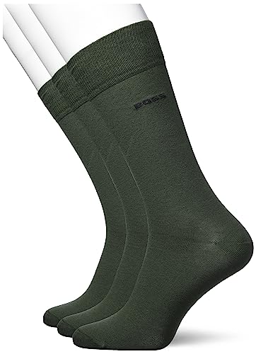 BOSS Męskie skarpety 3P RS Uni Colors CC Regular Socks, Open Green, 39-42, Open Green, 42 EU