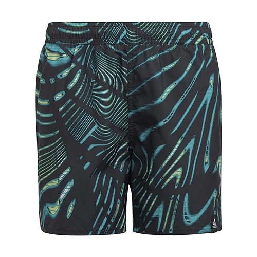 adidas HC9638 SOULEAF SHO Y Swimsuit Boy's Black/Mint Rush 3-4A