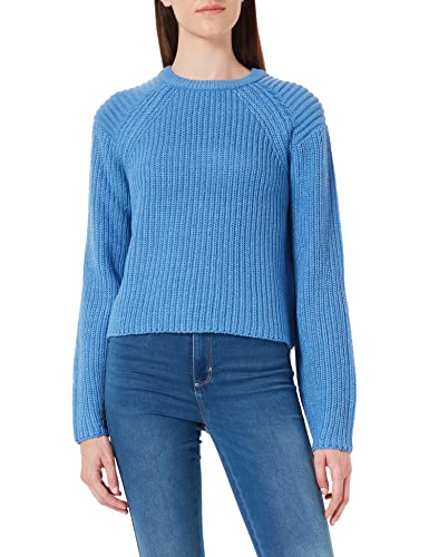 ONLY Women's ONLELYSIA L/S CC KNT sweter damski, ultramaryna, L